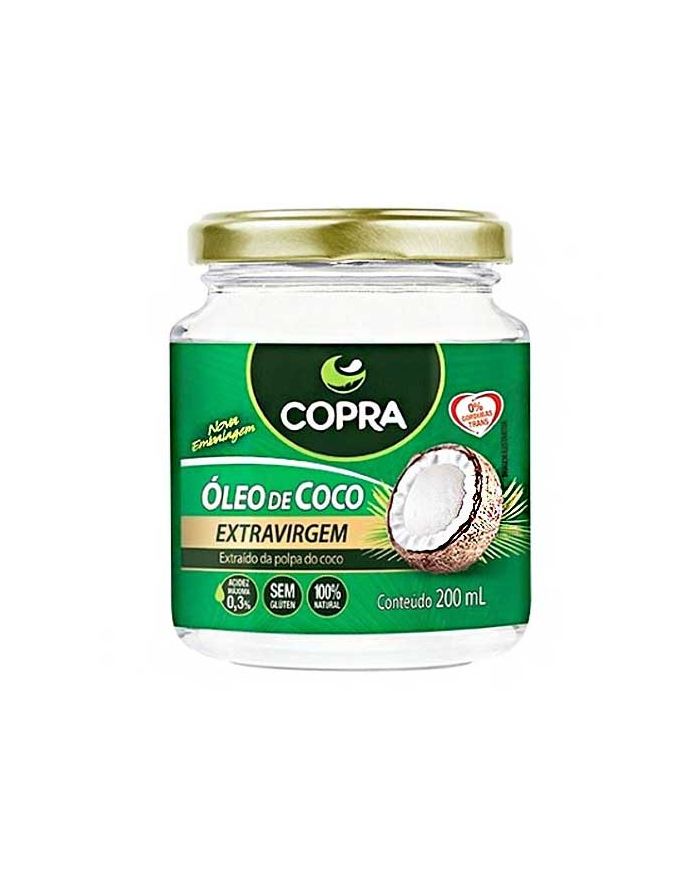 Óleo de Coco Refinado 200ml (Copra)