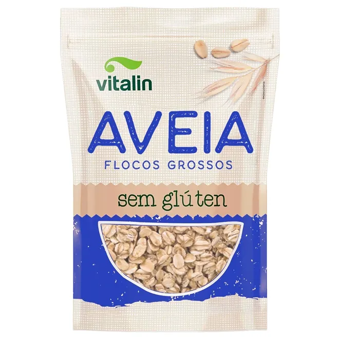 Aveia Flocos Grossos 200g (Vitalin)