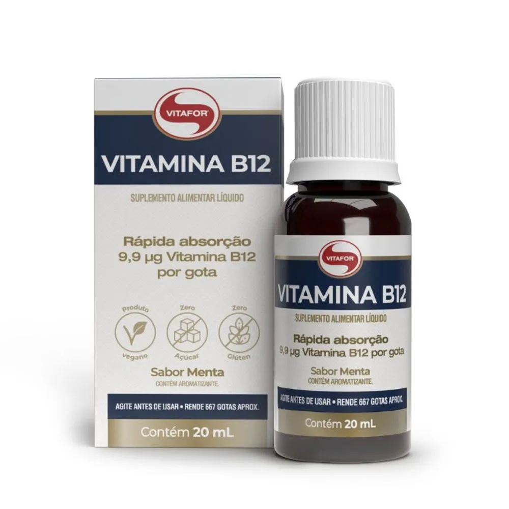 Vitamina B12 Gotas 20ml (Vitafor)